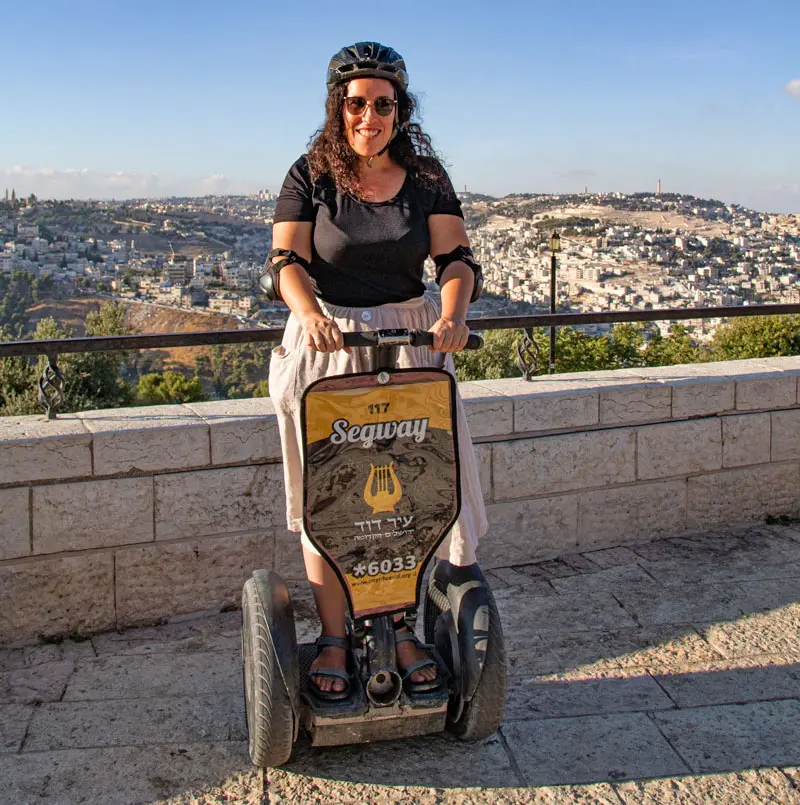 סיור סגווי בירושלים עם עיר דוד