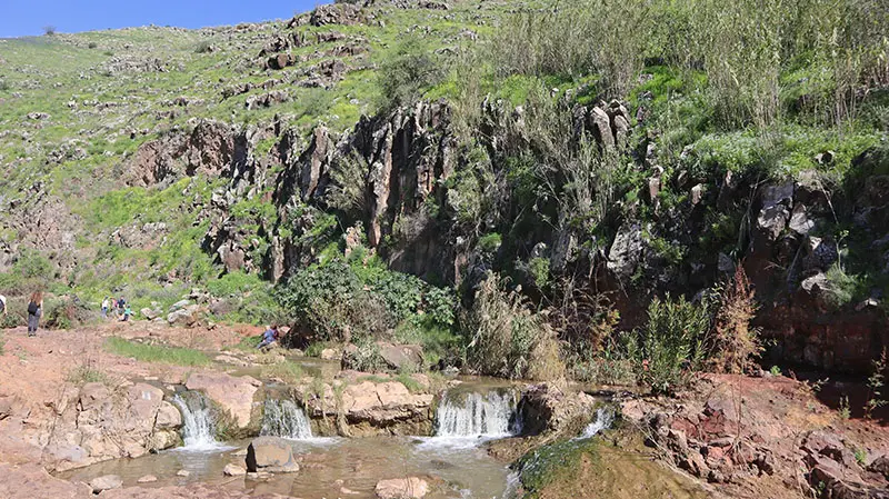 מפלוני מים בנחל תבור