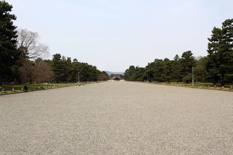 הגנים הקיסרים קיוטו