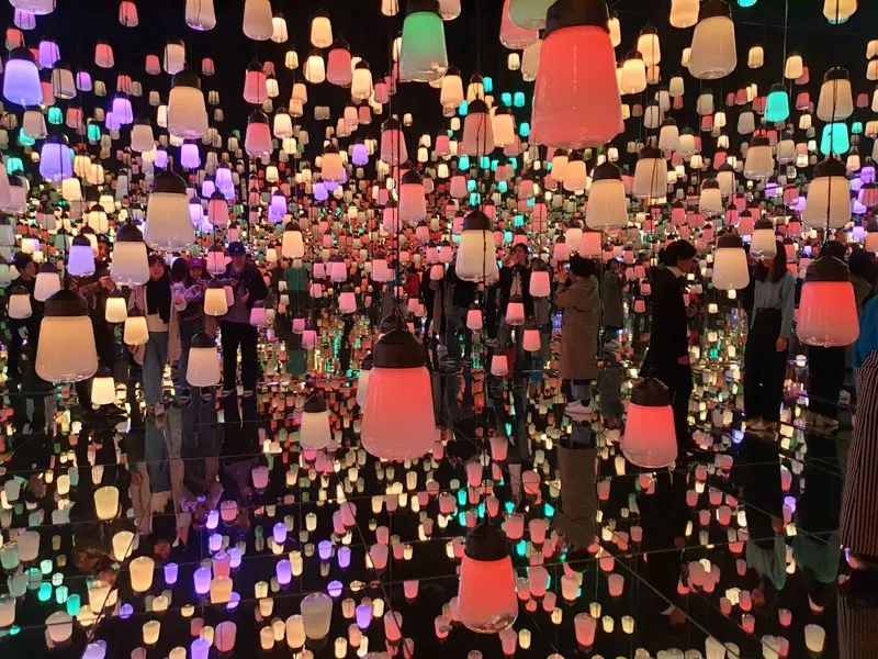 תערוכת borderless טוקיו יפן