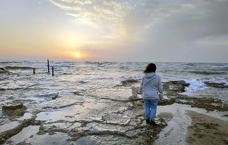 חוף הים בשקמונה