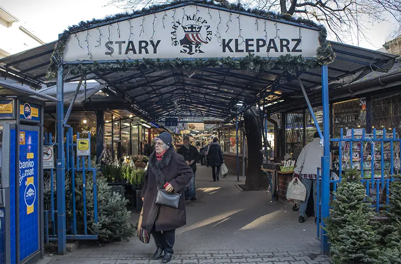 שוק מקומי בקרקוב