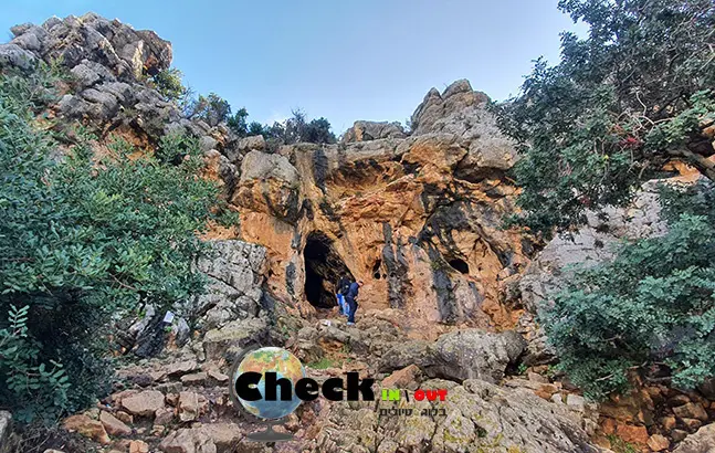 מסלול טיול מעגלי אל מערת אצבע