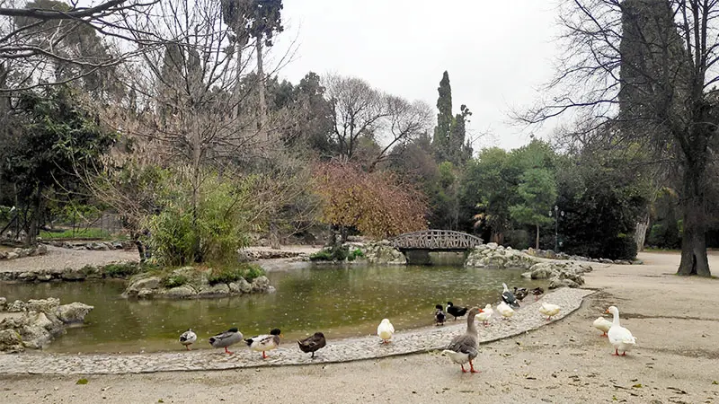 הגנים הלאומים באתונה