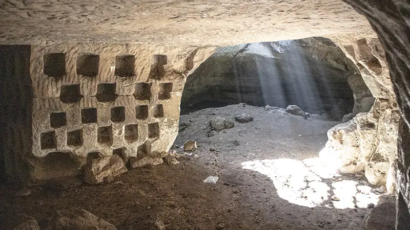 מערת הקוליבריום בחורבת מדרס