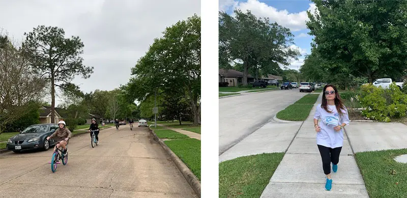 רחובות יוסטון ארה"ב בזמן הקורונה