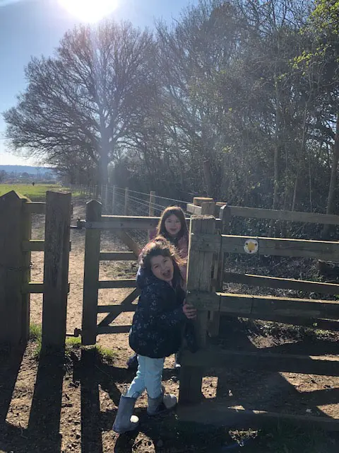 חווה בפרברי לונדון