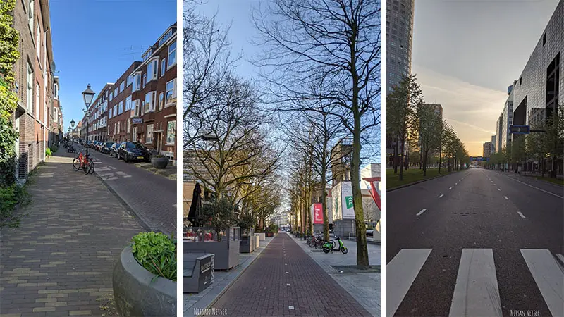 תמונות של רוטרדם בימי קורונה