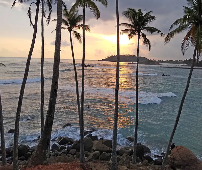 חופי הים בסרי לנקה בקורונה