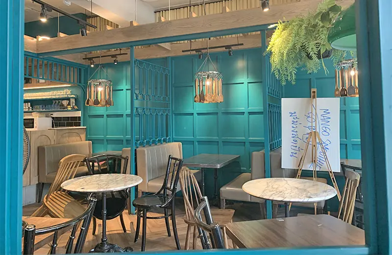 מסעדות ריקות וסגורות בתאילנד בגלל הקורונה