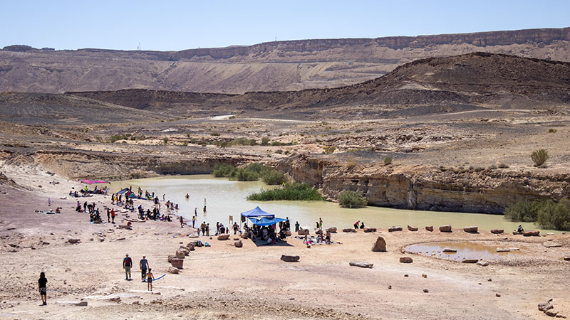 החולות הצבעוניים מצפה רמון