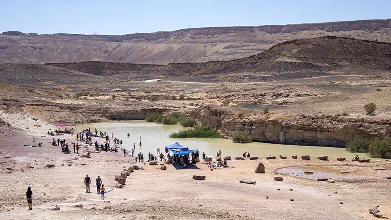 החולות הצבעוניים מצפה רמון