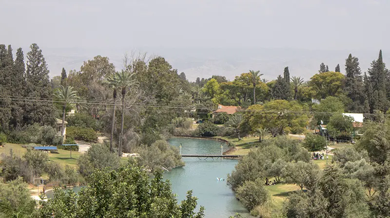 הנוף ממגדל מגדל וחומה תל עמל