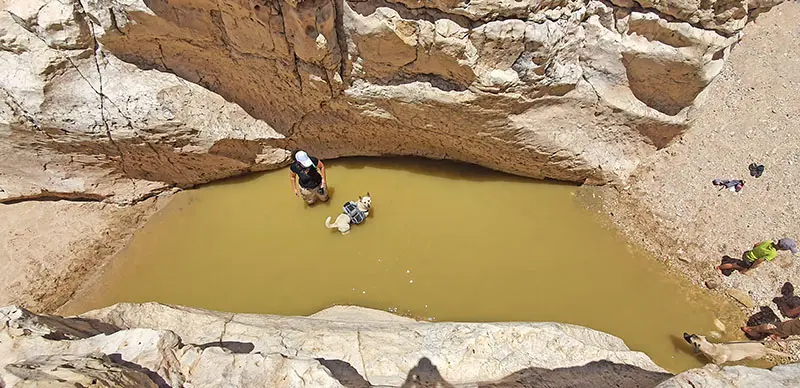 נחל נקרות גב מים מלא