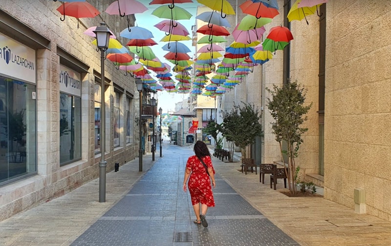 רחוב המטריות בירושלים