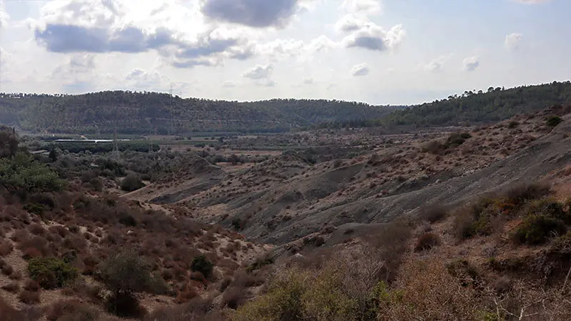 הנוף מפסגת גבעת הטוף