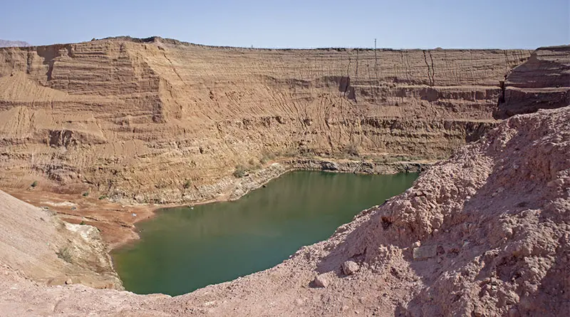 האגם הנעלם בפארק תמנע
