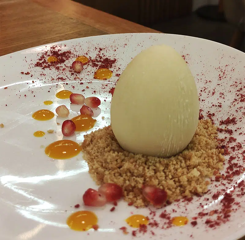 קינוח במסעדת שף בפלובדיב