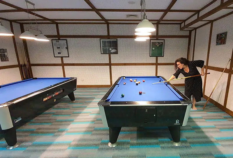שולחנות ביליארד במלון ספא בבולגריה