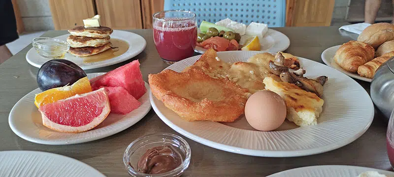 ארוחת בוקר בקטרינו ספא