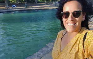 בלוגרית במעיין עין מודע