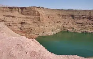 האגם הנעלם ליד אילת