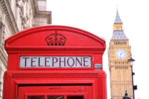 תא טלפון אדום בלונדון