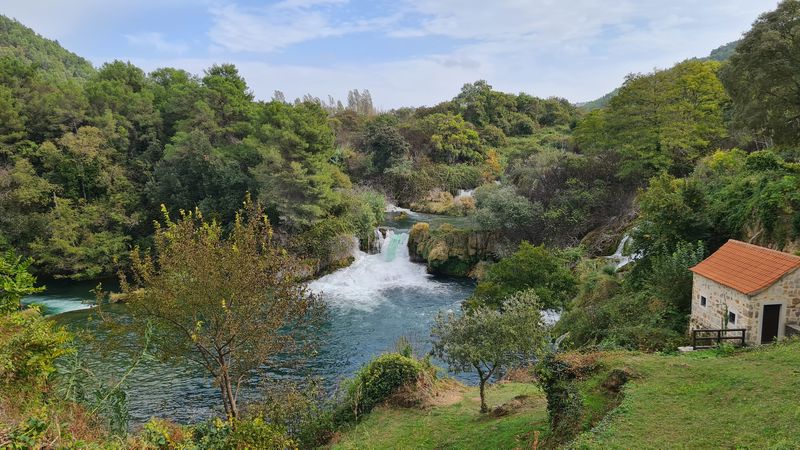 מפלים בשמורת הטבע קרקא קרואטיה