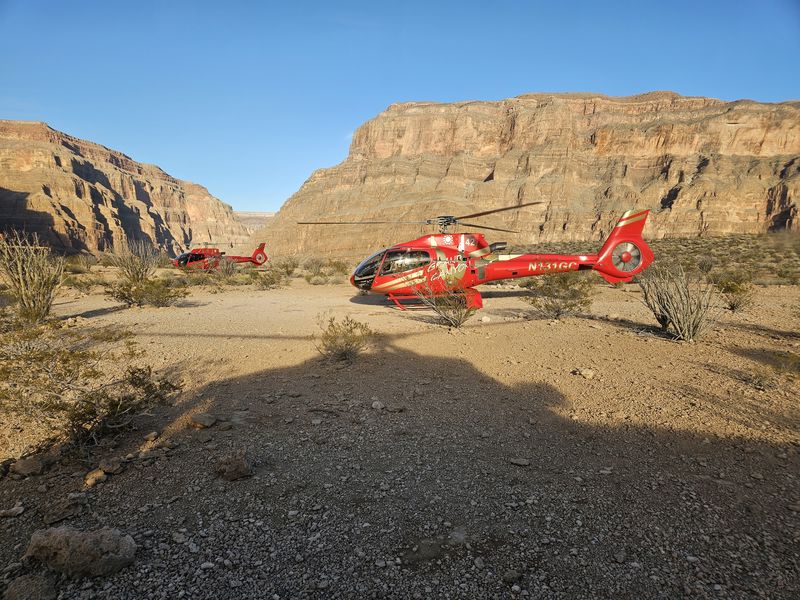 הליקופטר בגראנד קניון