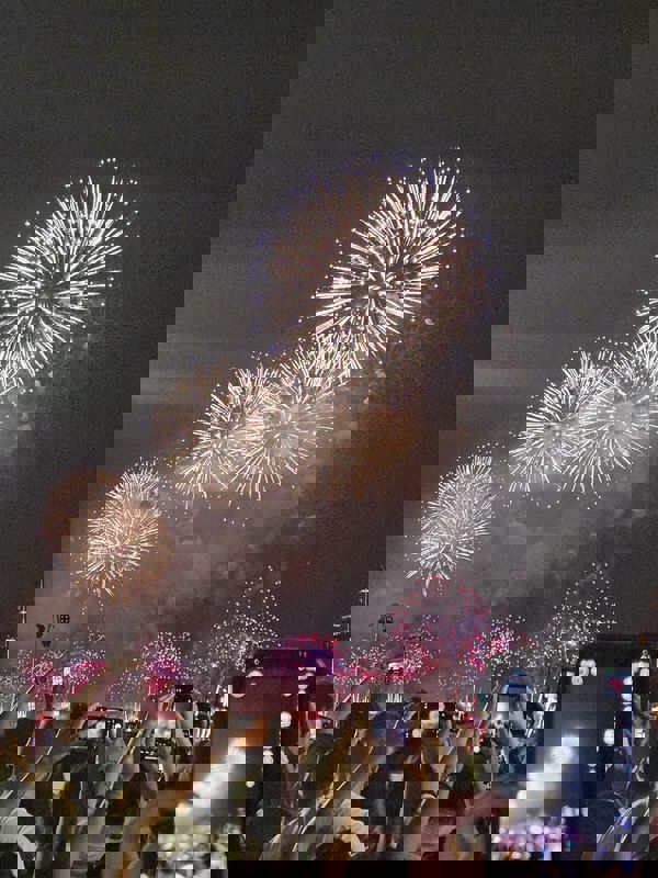 זיקוקים ב-4 ביולי, הובוקן, ניו ג'רזי