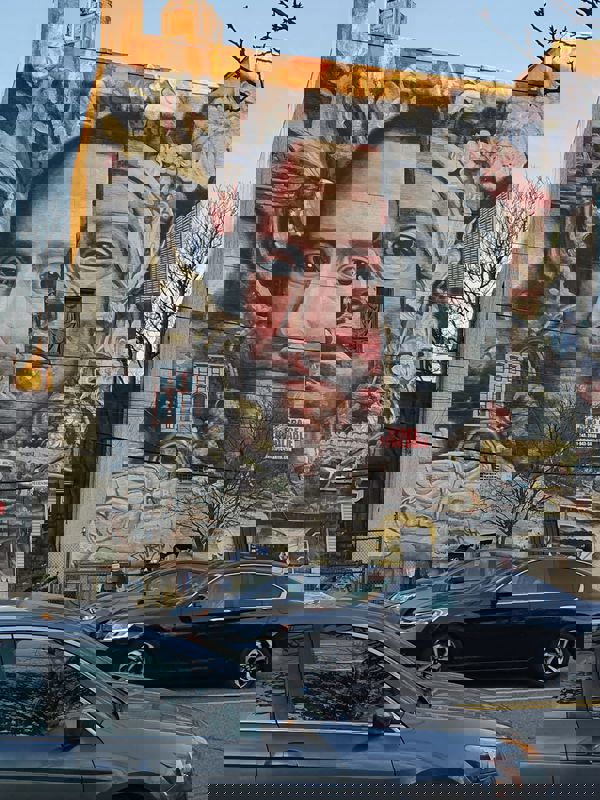 ציור קיר בג'רזי סיטי, ניו ג'רזי