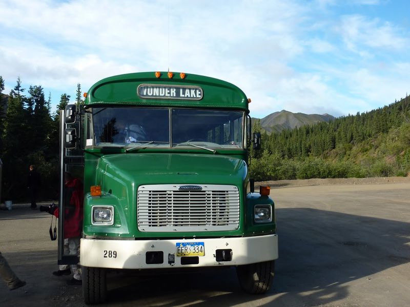 האוטובוס של פארק לאומי דנאלי, אלסקה