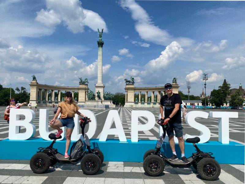 סיור אופנים חשמליות בבודפשט